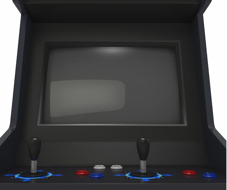 borne arcade conception 3D